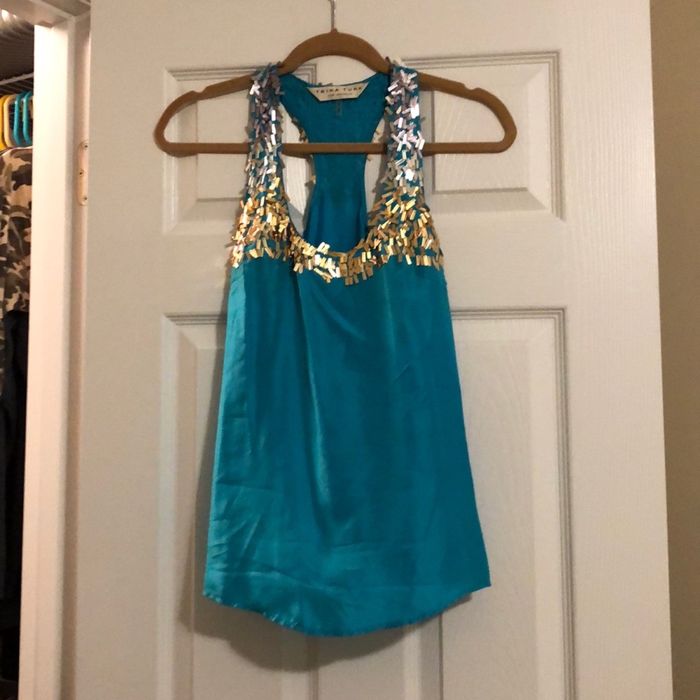 Trina Turk silk tank